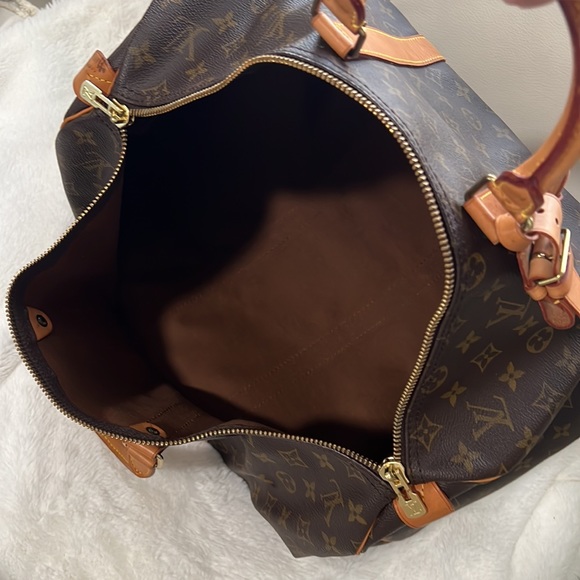 EUC Louis Vuitton Monogram Keepall 45 Boston Travel Hand Bag - Picture 13 of 14